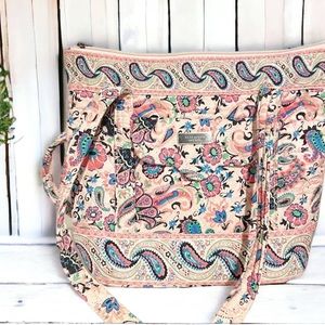 kate spade Pink Paisley Print Shoulder Bag